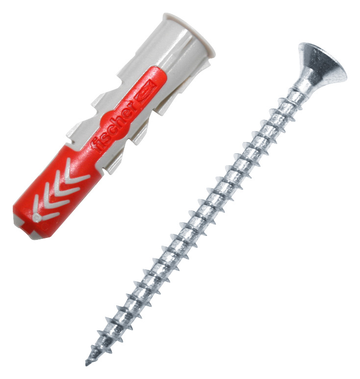Fischer Duopower Plug 6X30 Mm Met Schroef 12 Stuks fischer kopen in de aanbieding