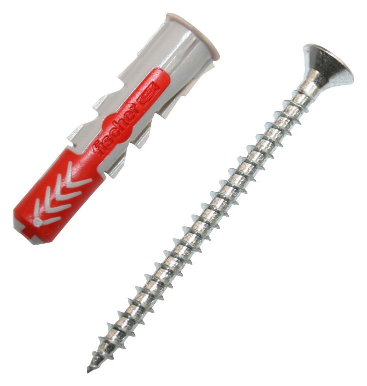 Fischer Duopower Plug 8X40 Mm Met Schroef 50 Stuks fischer kopen in de aanbieding