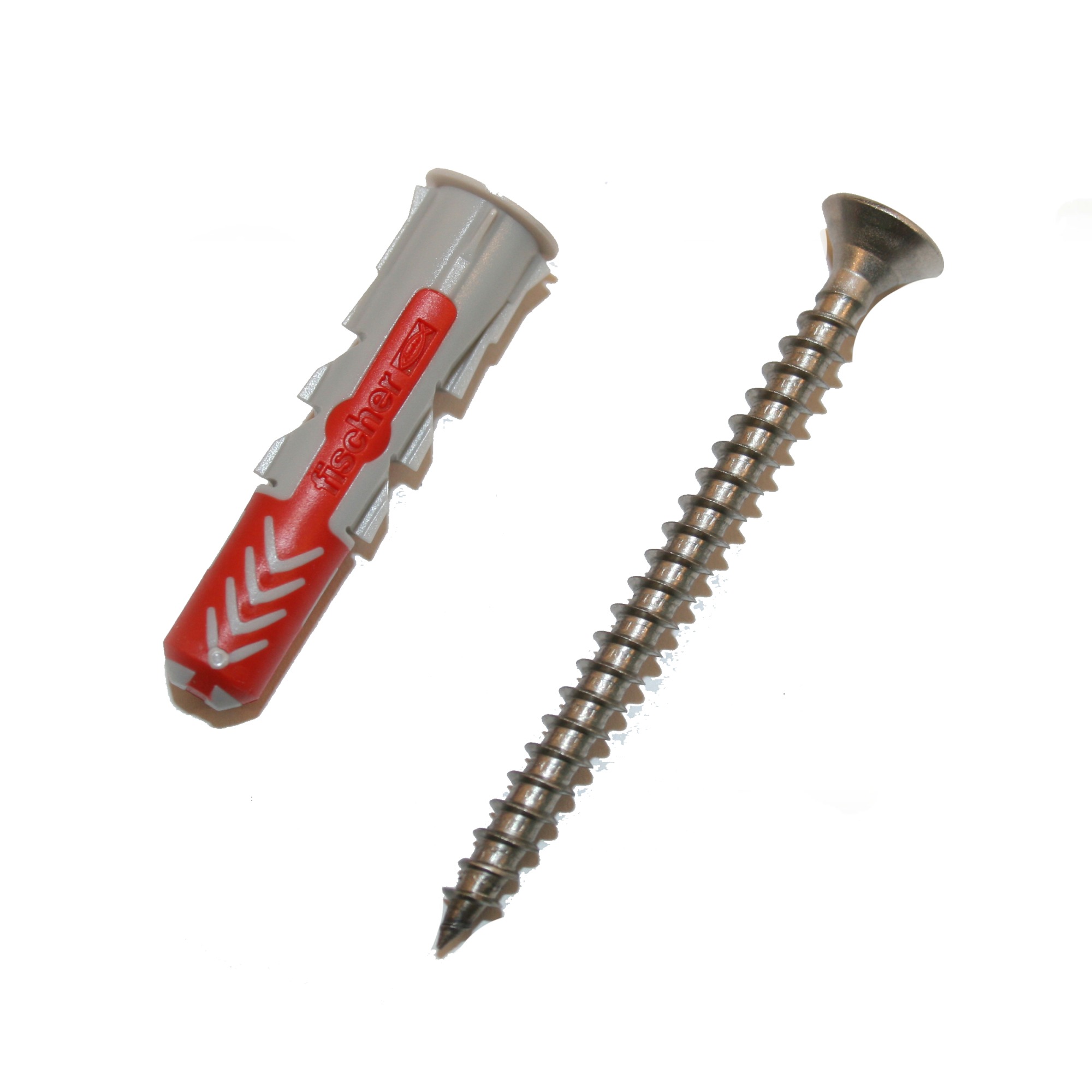 Fischer Duopower Plug 5X25 Mm Met Schroef Rvs 8 Stuks fischer kopen in de aanbieding