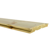 Rabatdeel vuren hout geschaafd 1,7 x 13,5 x 360 cm