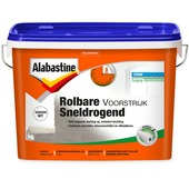 Alabastine voorstrijk rolbaar dekkend wit 5 liter