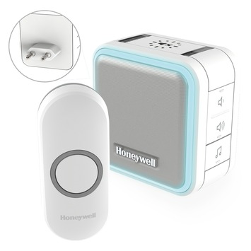Honeywell draaloze set met deurbel Plug-in