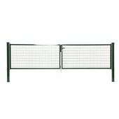 Giardino dubbele tuinpoort Napoli RAL 6005 groen 170 x 300 cm (2 x 150 cm)