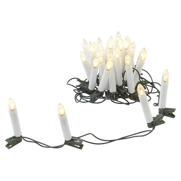 Kerstverlichting binnen 25 kaarslampjes