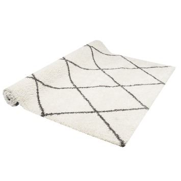 Vloerkleed Cavallino Beige/Zwarte ruit 160x230 cm