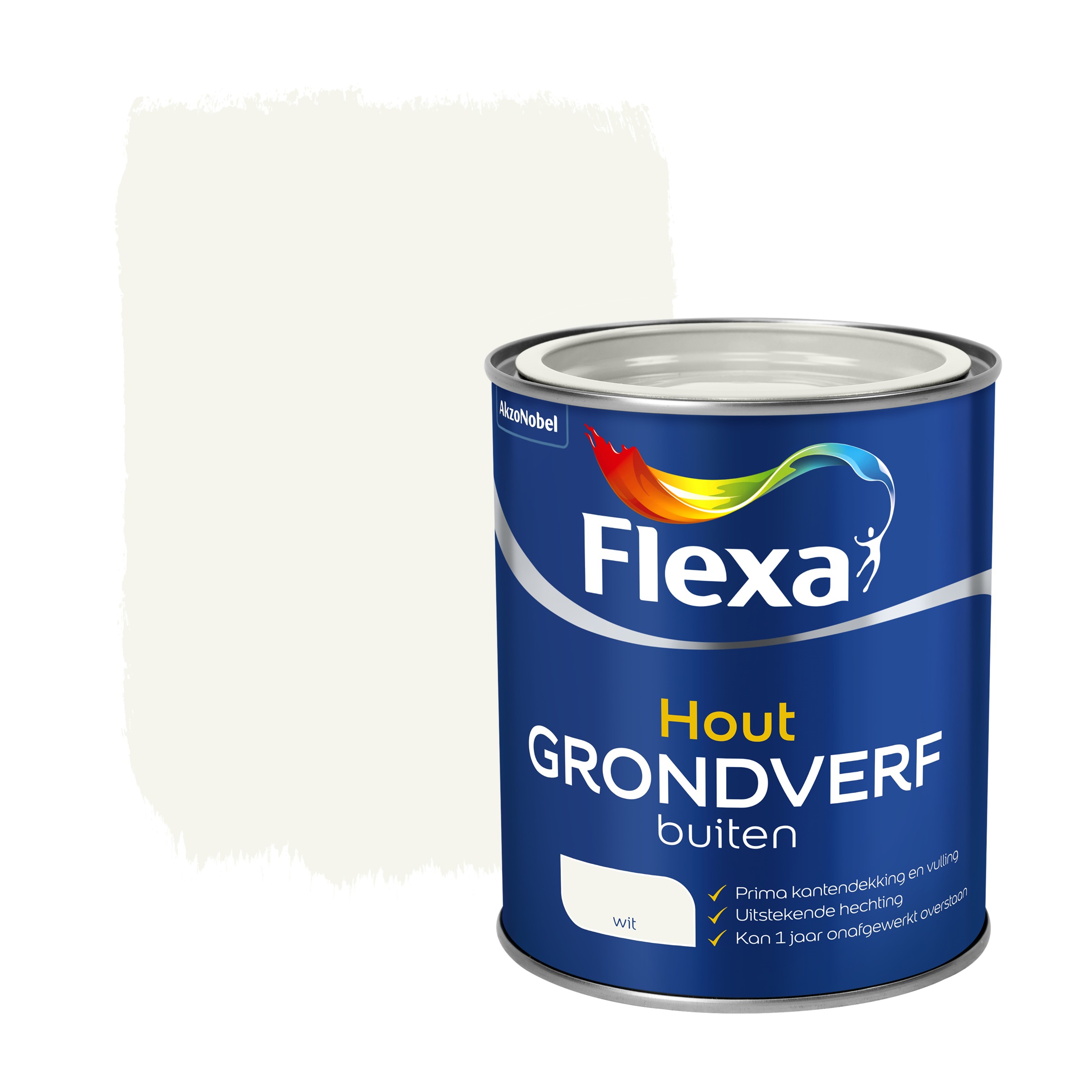 Flexa Grondverf Buiten Wit 750 Ml flexa kopen in de aanbieding