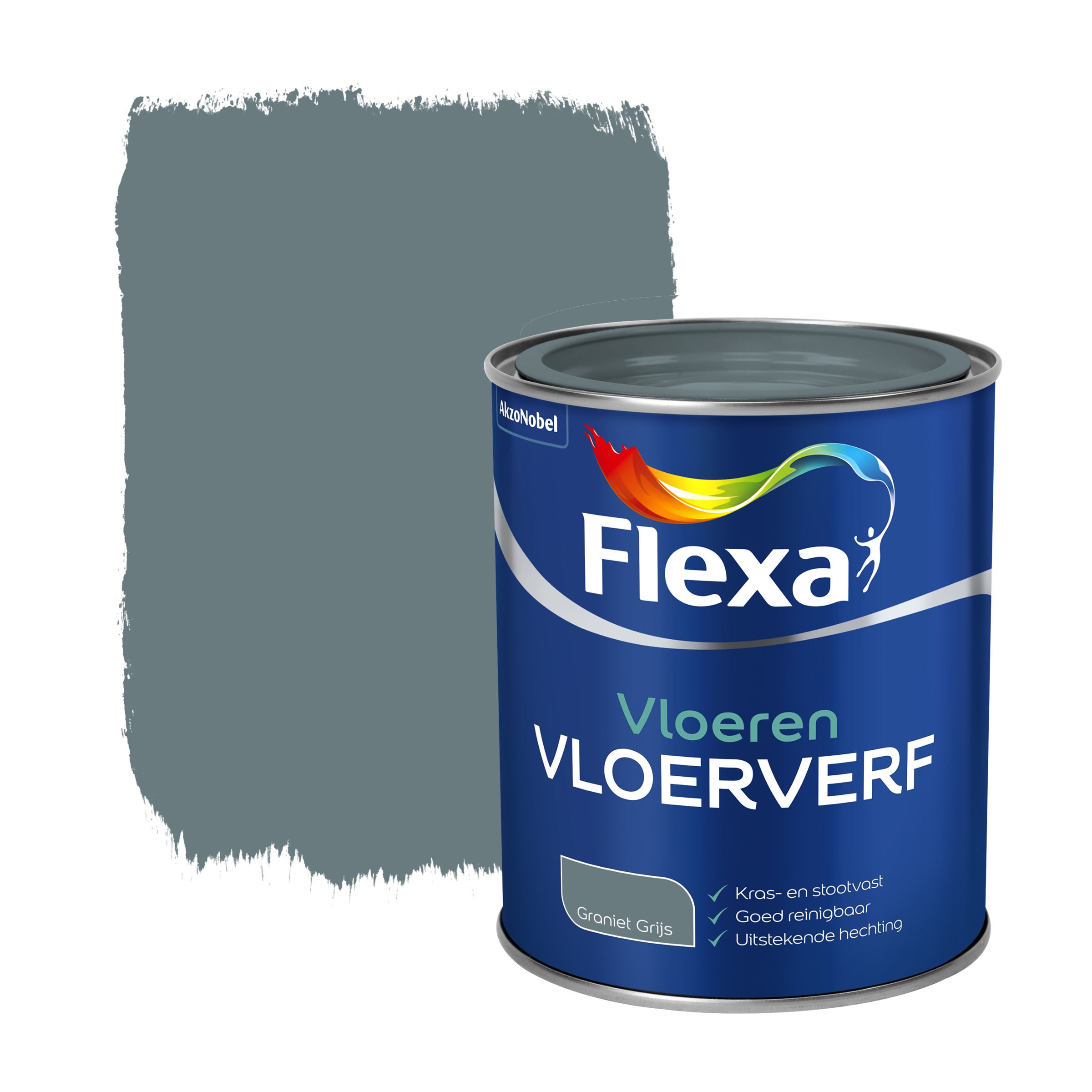 Flexa Vloerverf Graniet 750 Ml flexa kopen in de aanbieding