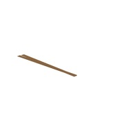 Afplakstrook 60,5 x 2,8 cm 4601 TR licht kersen 2 stuks