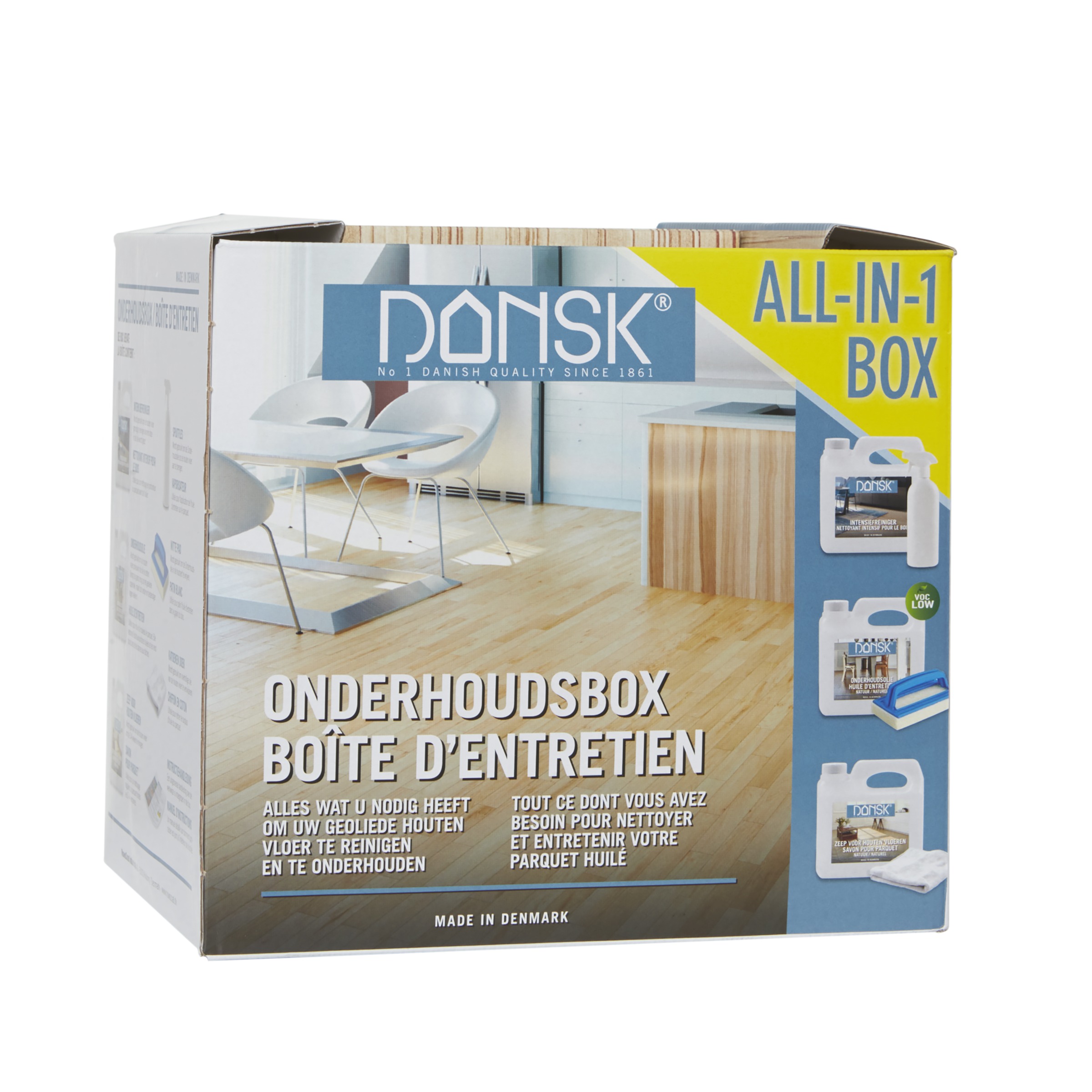 Dansk Onderhoudsset Voor Wit Geoliede Vloeren dansk kopen in de aanbieding