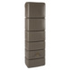 Muurregenton Slim Taupe 300 Liter