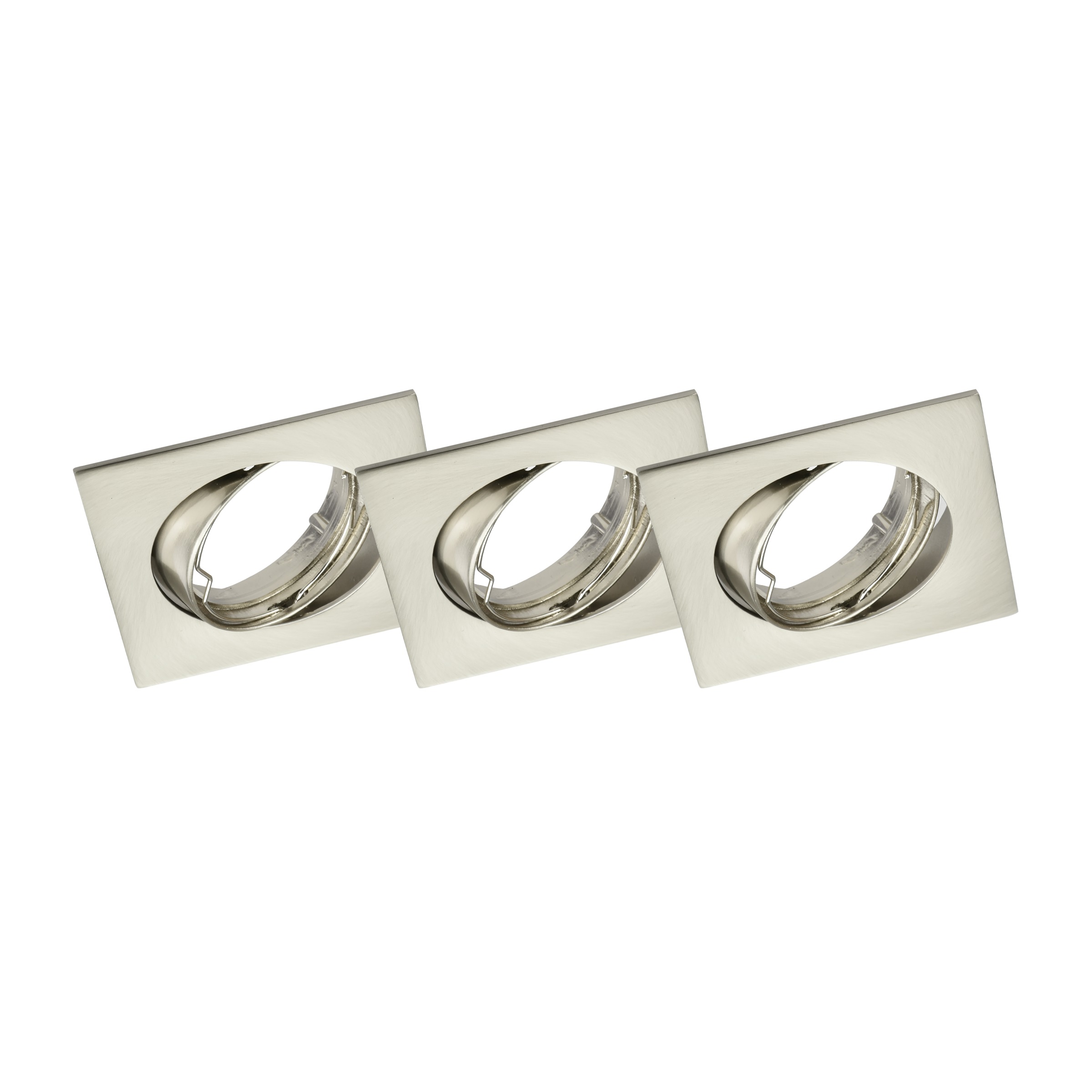 Gamma Inbouwspots Richtbaar Vierkant Staal gamma kopen in de aanbieding