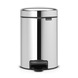 Brabantia NewIcon Prullenbak - 3 l - Brilliant Steel