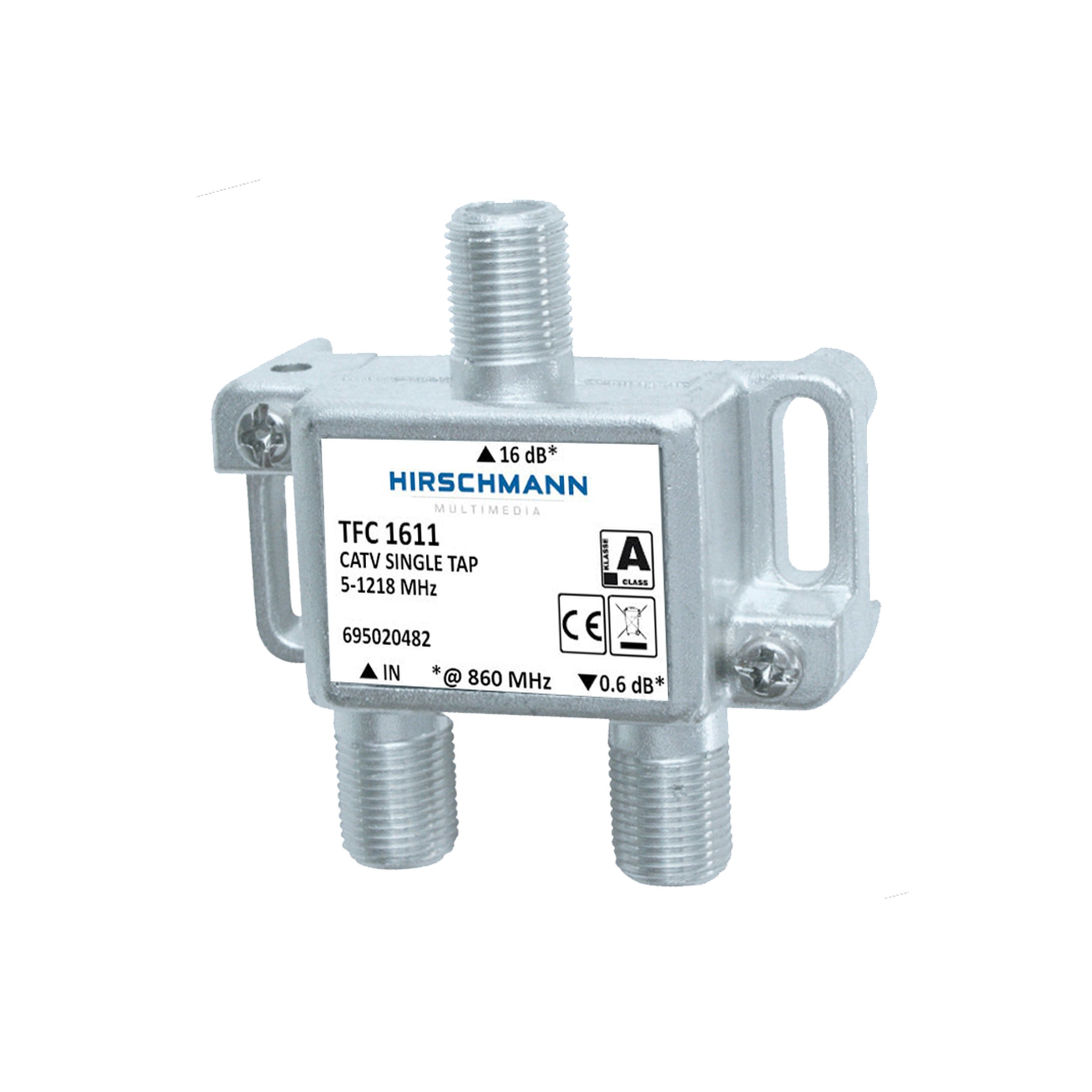 Hirschmann Aftakelement 1V F Connector Tfc1611 hirschmann kopen in de aanbieding