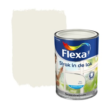 GAMMA | Flexa Strak in de RAL 9010 gebroken wit zijdeglans liter kopen?