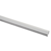 Handson tochtstrip flexibel met borstel aluminium wit 93 cm