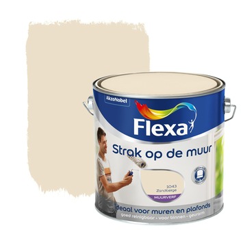 intern Uitschakelen Aan het liegen GAMMA | Flexa Strak op de muur zandbeige mat 2,5 liter kopen? 