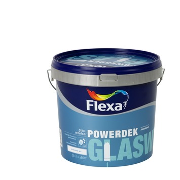 Flexa Powerdek latex glasweefsel stralend wit mat 5 liter
