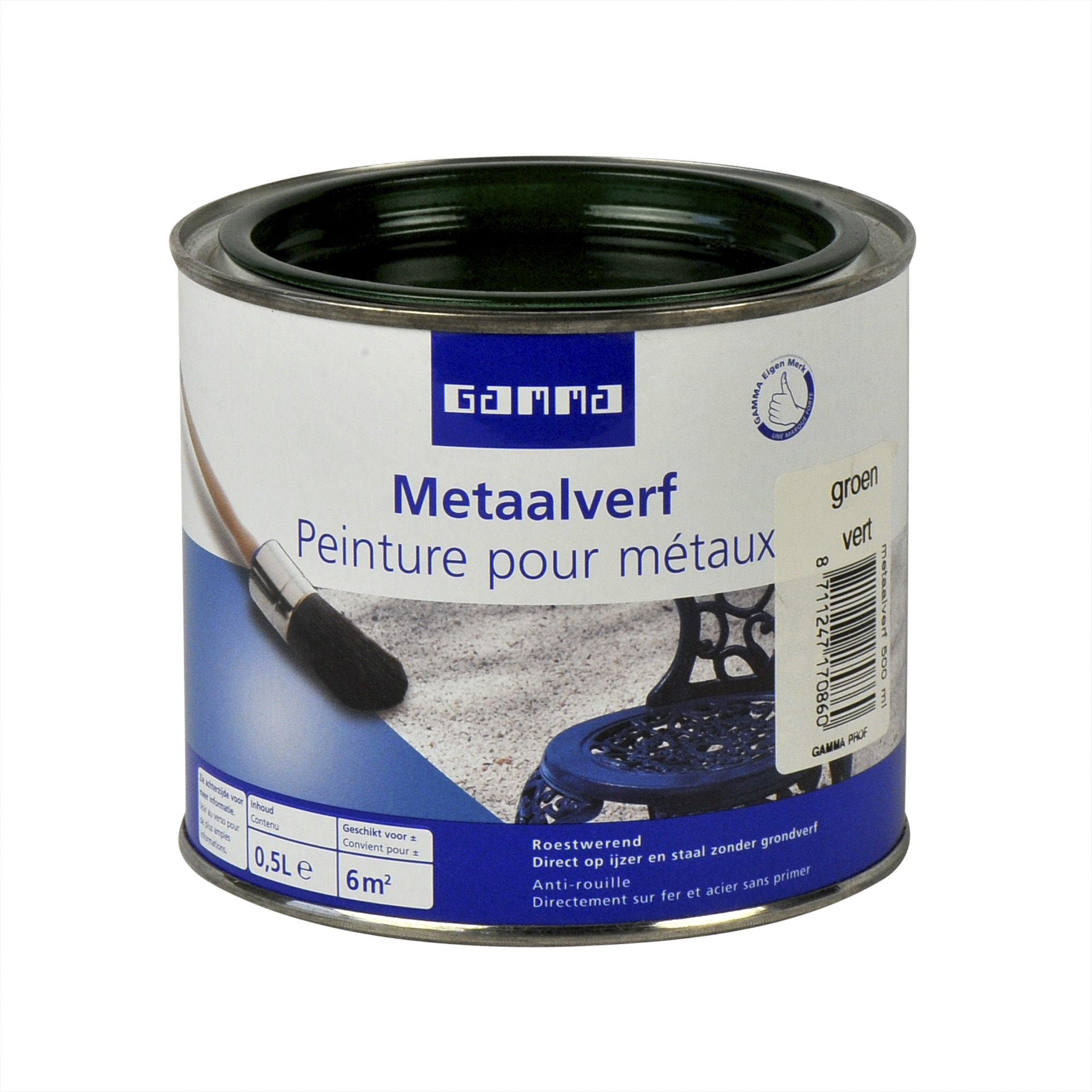 Gamma Metaallak Groen 500 Ml gamma kopen in de aanbieding