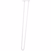 Duraline tafelpoot Hairpin wit 72 cm