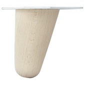 Duraline meubelpoot Danish Leg Ovar 10 cm