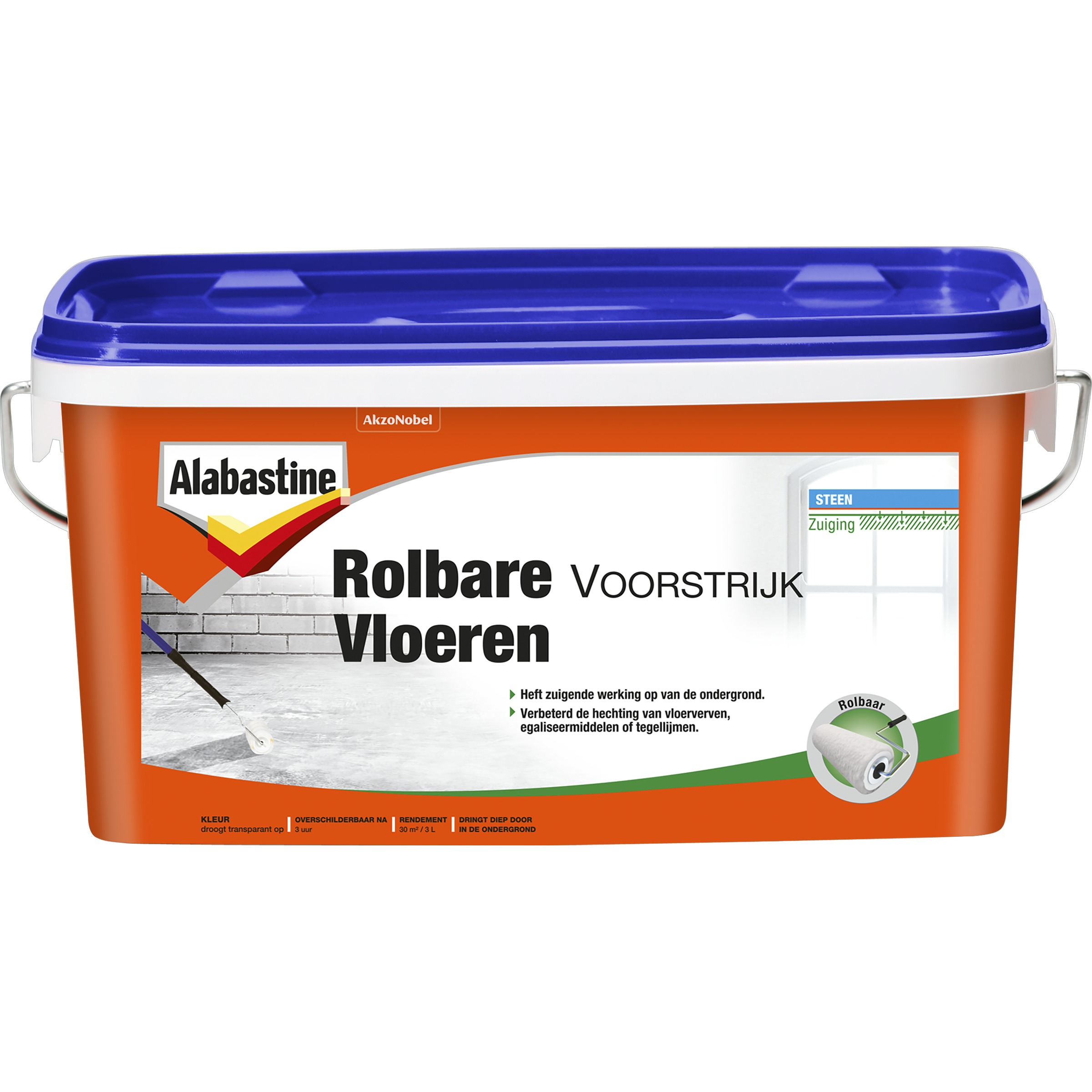 Alabastine Voorstrijk Vloeren 25L Wit alabastine kopen in de aanbieding