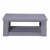 Salontafel Hilgard grijs steigerhout 57 x 120 cm