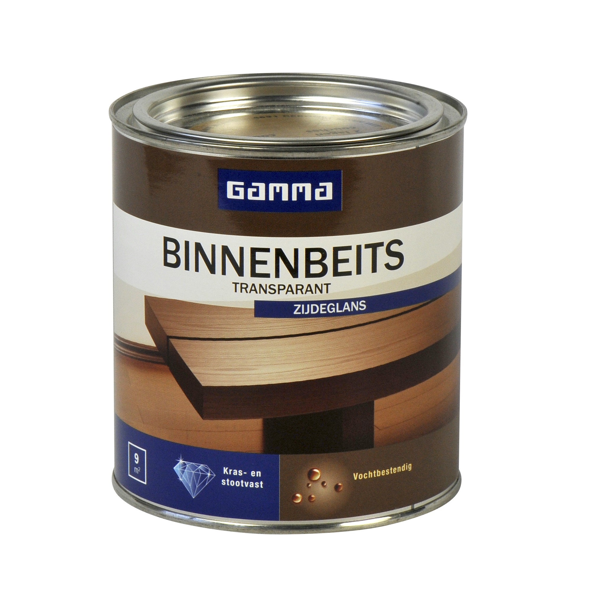 Gamma Binnenbeits Transparant Wit Eiken Zijdeglans 750 Ml gamma kopen in de aanbieding