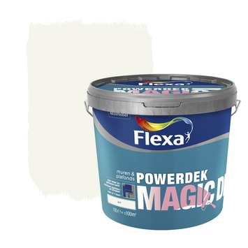 Flexa Powerdek Magic Dry wit 10 liter