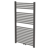 Haceka designradiator Gobi donker bruin structuur 565 Watt 111x59 cm