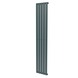 Haceka designradiator Negev petrol 715 Watt 184x34 cm