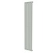 Haceka designradiator Negev mint grijs structuur 715 Watt 184x34 cm