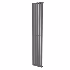 Haceka designradiator Negev grijs structuur 715 Watt 184x34 cm