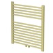 Haceka designradiator Gobi goud structuur 368 Watt 69x59 cm