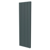 Haceka designradiator Thalia petrol structuur 1585 Watt 184x54 cm