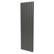 Haceka designradiator Thalia grijs 1585 Watt 184x54 cm