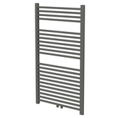 Haceka designradiator Gobi donker grijs structuur 565 Watt 111x59 cm