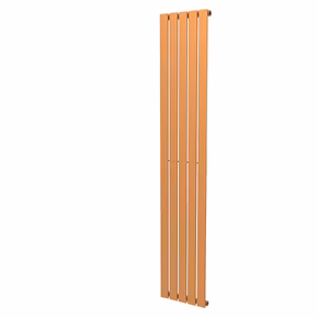Haceka designradiator Negev koper structuur 715 Watt 184x34 cm