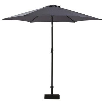 foto Trunk bibliotheek Accor GAMMA | Parasol Florida Antraciet Ø270 cm kopen? | parasols