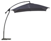 Zweefparasol Florida Vierkant Antraciet 250x250 cm