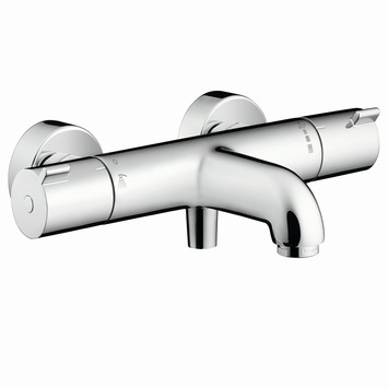 GAMMA | Hansgrohe Thermostatische Chroom 15 cm kopen? | thermostaatkraan