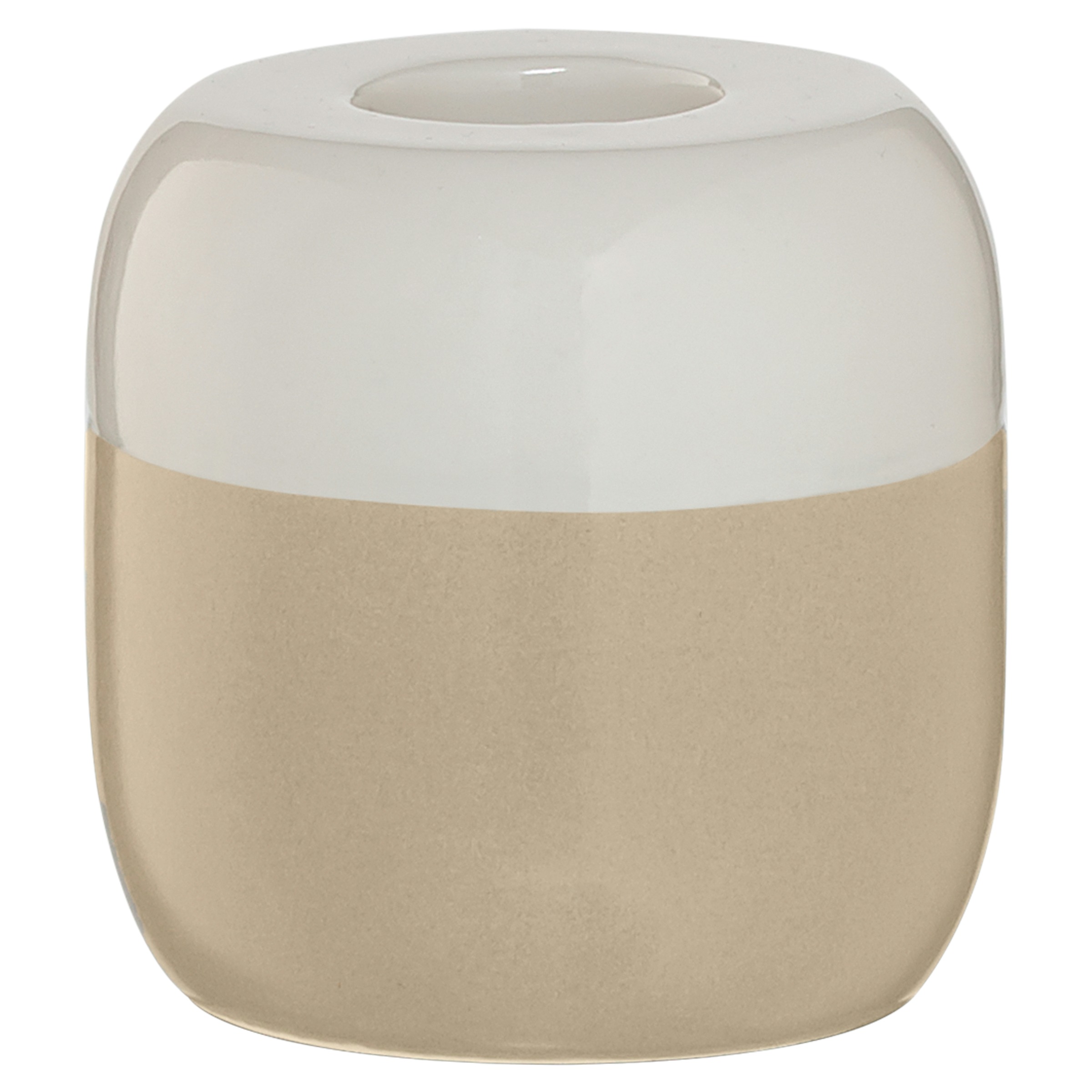 Sealskin Kaarsenhouder Sphere Porcelein Zand sealskin kopen in de aanbieding