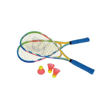 Speedminton set geel 
