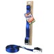 Jumbo spanband blauw 5m 25mm met rubberen gesp voor extra grip