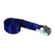 Jumbo mini spanband  blauw 2m 25mm met klemgesp