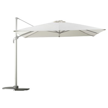 GAMMA Zweefparasol Ibiza Wit Vierkant Ø300 cm kopen? | parasols