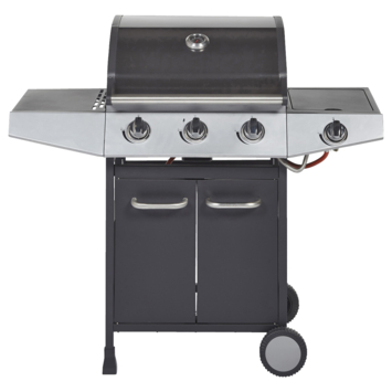 plotseling Aanpassen leef ermee GAMMA | GASBARBECUE BOSTONZWART 117X108X57CM kopen? | barbecues