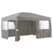 Partytent Mallorca incl. Zijwanden 3x4 m Antraciet