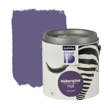 GAMMA KleurID muurverf aubergine mat 2,5 liter