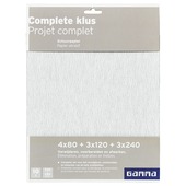 GAMMA schuurpapier voor de complete klus (10 stuks)