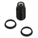 GAMMA lamphouder E14 + kraag en ring zwart